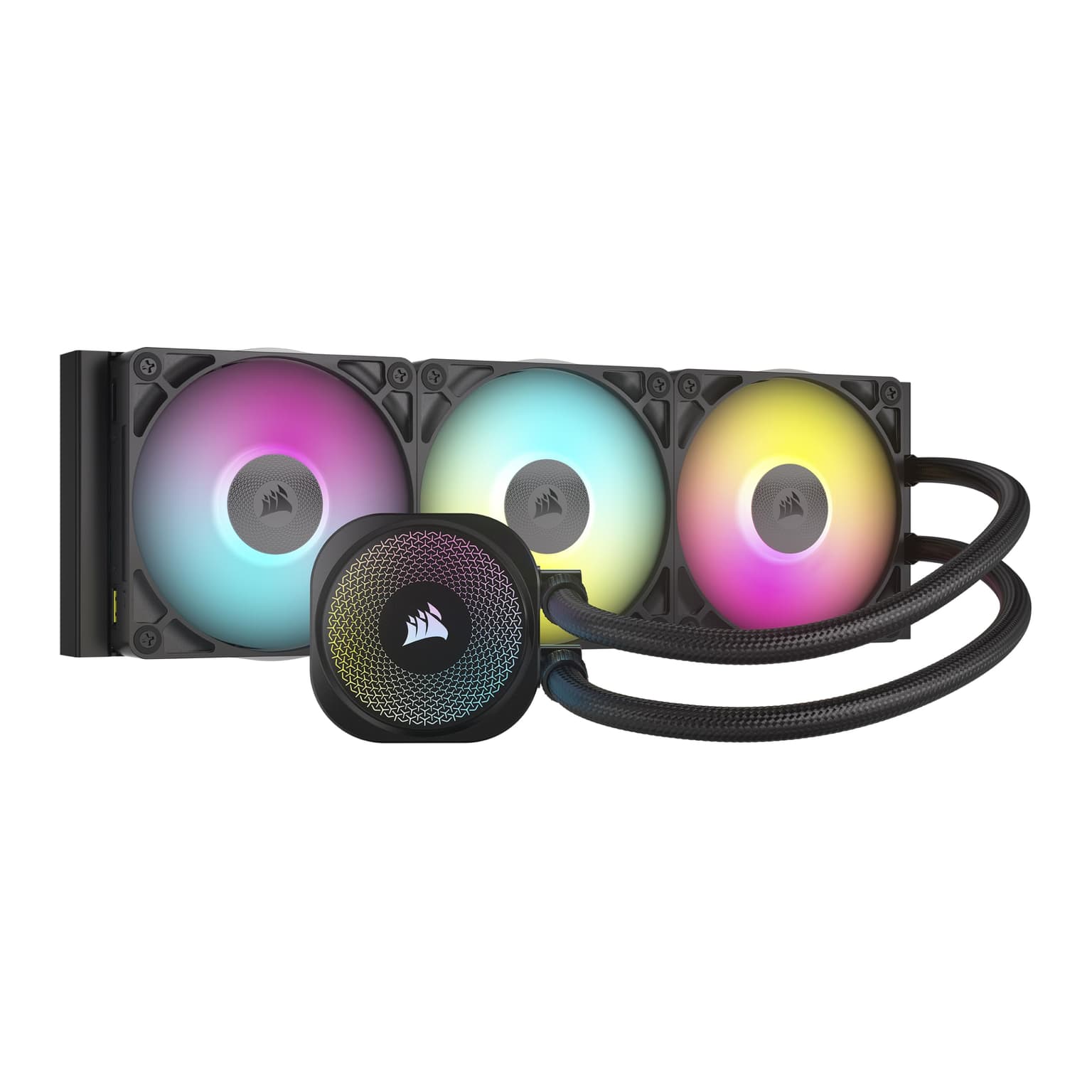 CORSAIR iCUE Link Titan 360 RX RGB Liquid CPU Cooler – 360mm AIO – Low-Noise – FlowDrive Cooling Engine – Intel LGA 1851/1...